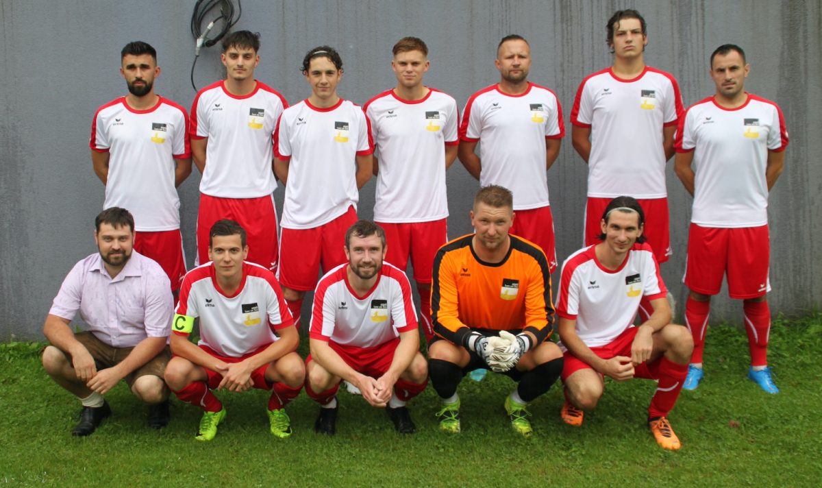 ASKÖ THWM Lunz am See - Kampfmannschaft mit Matchsponsor Bäckerei Patrick Kronsteiner